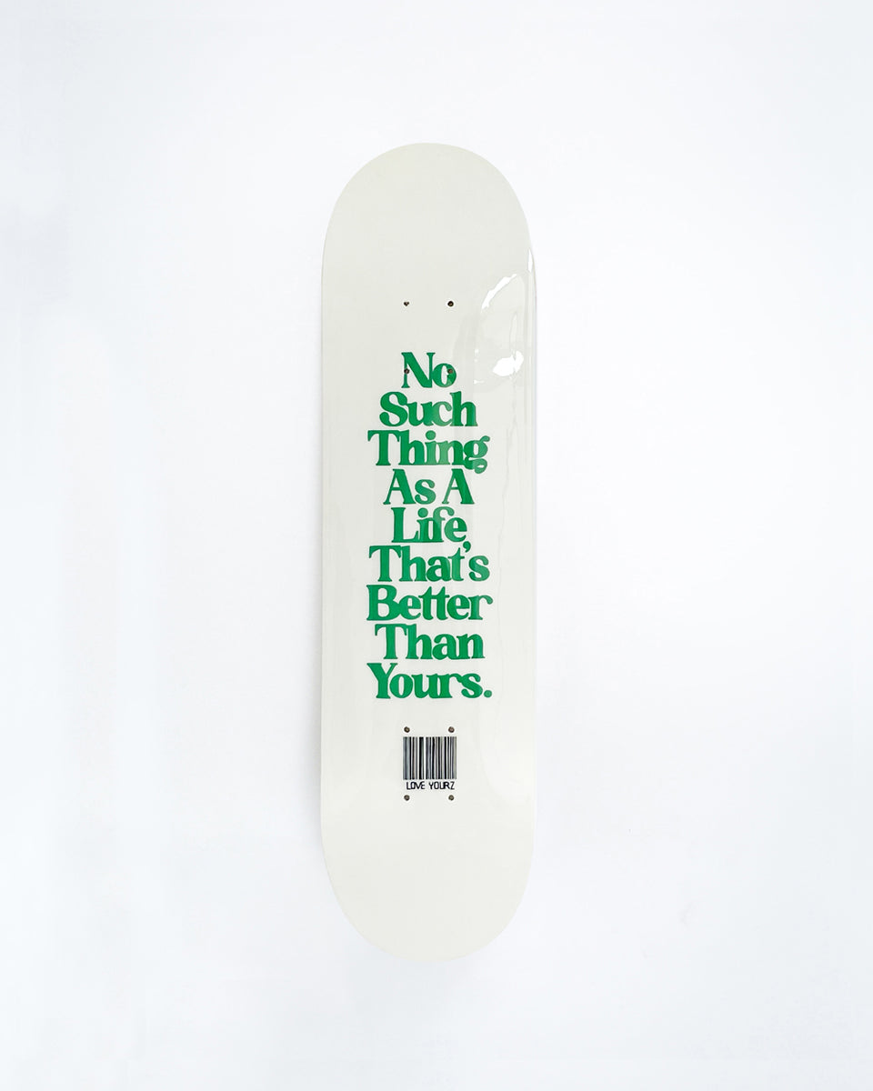 The ORIGINAL Swimming Skateboard Deck Wall Art Mac Miller 