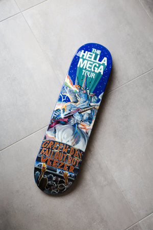 The Hella Mega Tour Deck | Green Day, Fall Out Boy & Weezer