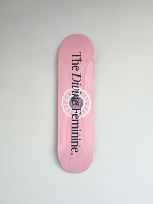 Open image in slideshow, The Divine Feminine Skateboard Deck | Wall Art Mac Miller Inspired Music Hiphop Rap TikTok
